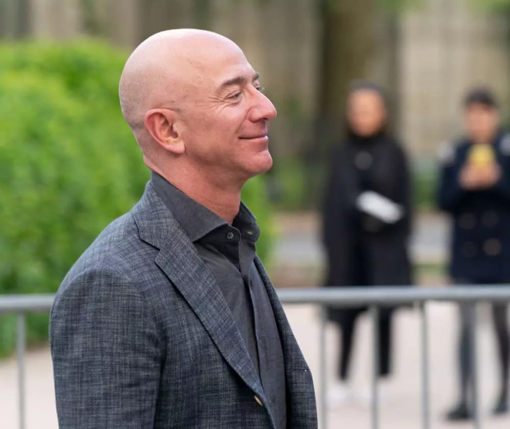 Jeff Bezos Smiling