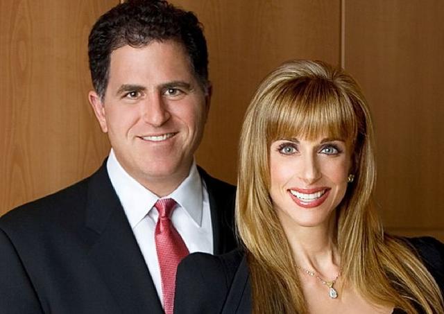 Michael Dell and his wife Susan Dell 1