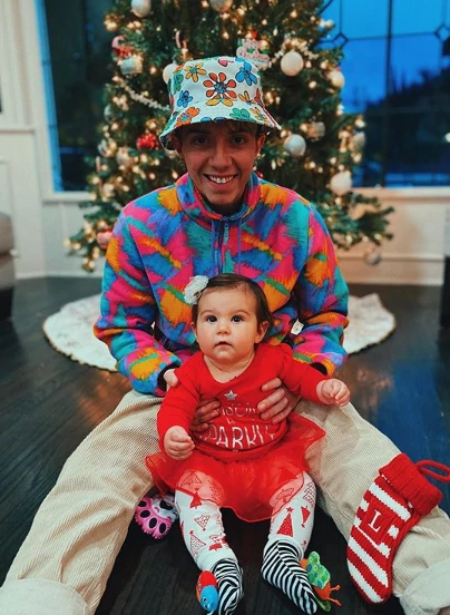 Jack Avery with his daughter