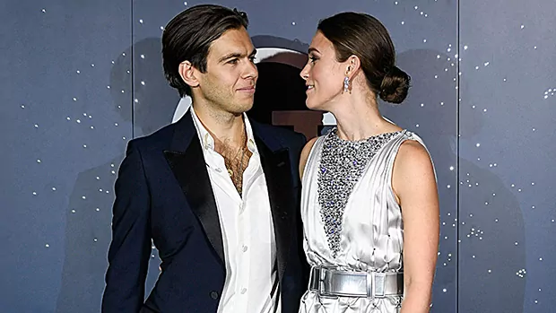 James Righton with his wife