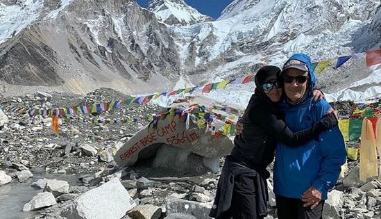 Arwa CNN Trekking Everest Base Camp