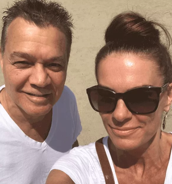 Janie Liszewski and her Husband Eddie Van Halen