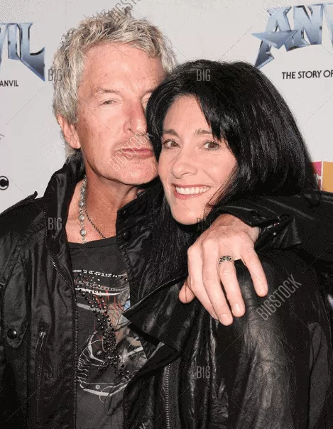 Kevin Cronin with his wife Lisa