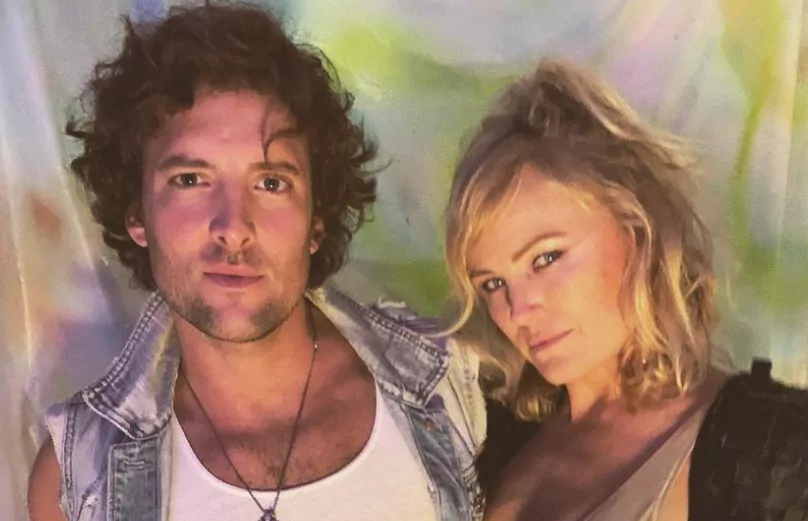 Jack Donnelly with his wife