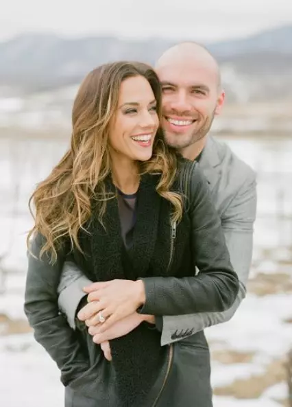 Mike Caussin and his ex-wife Jana Kramer