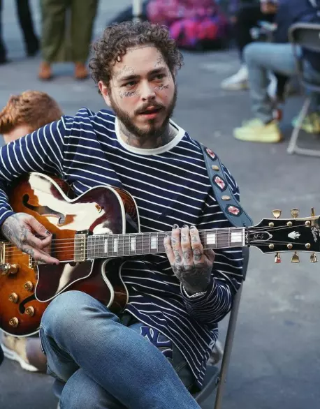 Post Malone with Guitar