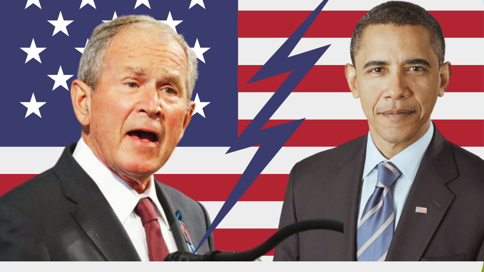 George Washington Bush vs Barack Obama
